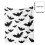 Halloween Bat Throw Blanket Soft Plush White 27.5" x 39" 3