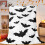 Halloween Bat Throw Blanket Soft Plush White 27.5" x 39" 4