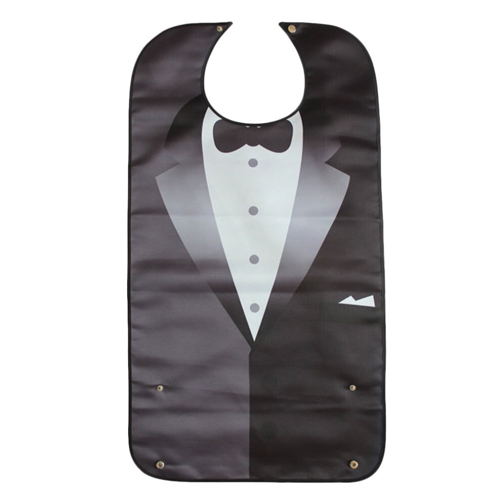 Senior waterproof feeding bib clothing protector