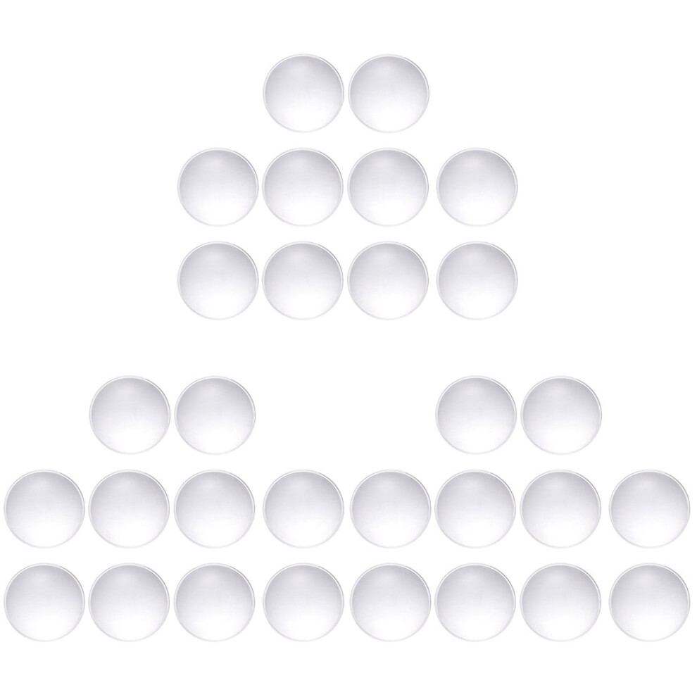 Double Convex Magnifying Lens PMMA 30 pcs