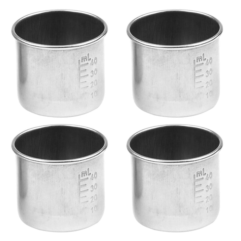 Stainless Steel Measuring Spoons and Cups 40ml 4pcs