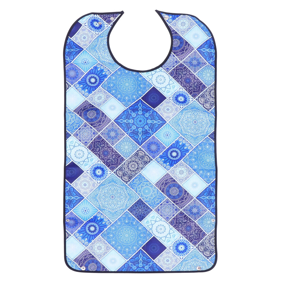 Adult waterproof bib for mealtime protection