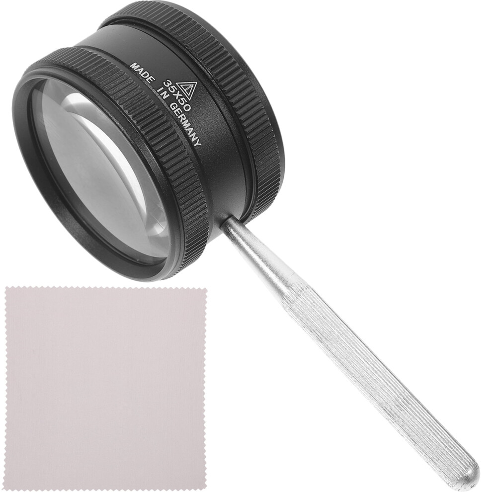 Optical Glass Magnifying Glass 10X Handheld 1 Set