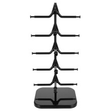 Rotating Sunglasses Display Stand Black 10-Pair