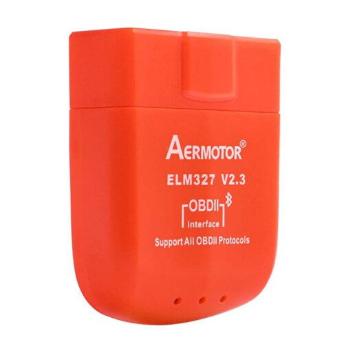 AERMOTOR Car  ELM327 5.1Bluetooth V2.3 OBD II Car Diagnostic Scanner ODB Scan Code Reader PIC18F25K80 Chip Diagnostic Tool 1