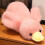 Roze pluche eendje knuffel, 25,6 inch (65 cm) 4