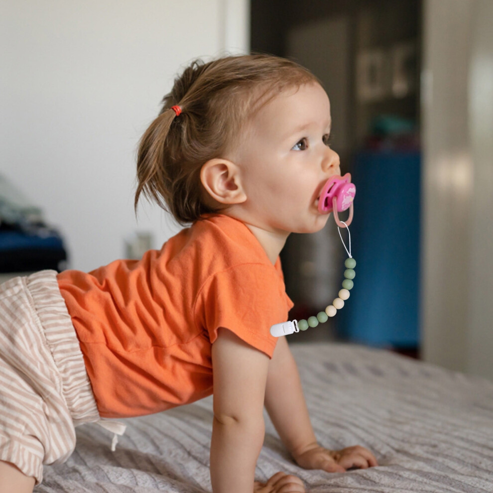 Baby fruit feeder mesh teether with pacifier design