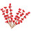 Simulated Red Berries Branches 6 pcs 2