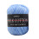 XUNRYAN hand crochet cotton yarn rainbow blue 2