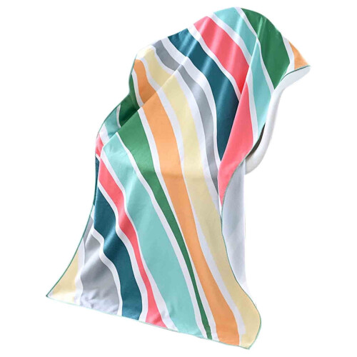 Microvezel strandhanddoek 60x28 inch, superabsorberend 1