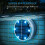 Solar submersible LED pool light with suction cups and 4