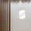 Wall Mounted Makeup Mirror Light Square 1 Piece 3