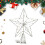 Étoile lumineuse décorative de Noël extérieure à 5 branches 5