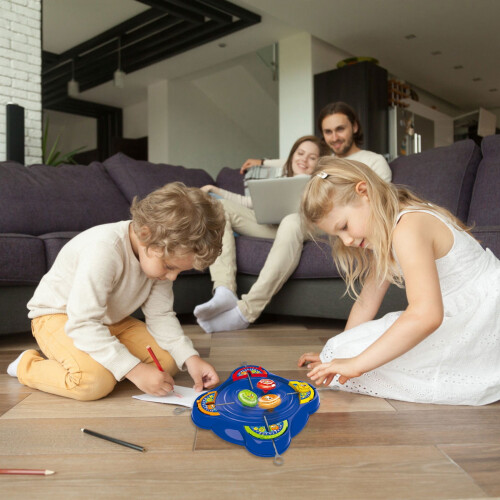 Apmemiss Toys για 3χρονα αγόρια - Παιδικό παιχνίδι με σβούρες, δίσκος με τράβηγμα στην 1