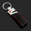 Audi sLine keyring carbon fiber leather 1