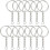 Split Key Chains 25mm Silver 150pcs 1