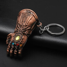 Red Thanos Infinity Gauntlet Keychain 1pc