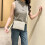 Γυναικεία Ψάθινη Τσάντα Clutch σε Μποέμ Στυλ, 1 Τεμάχιο 6