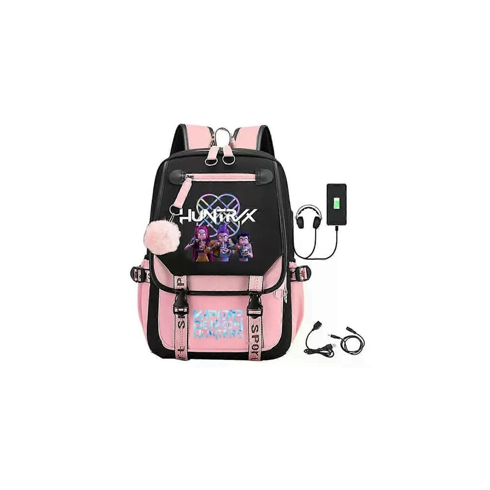 K-Pop Anime School Backpack Cartoon Student Bag