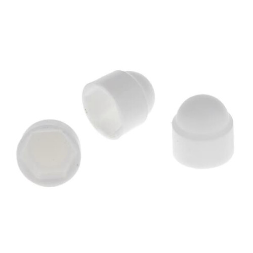 M6 white dome bolt nut caps hexagon 40 pcs 2