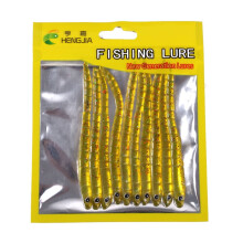 Apmemiss soft fishing lure earthworm bait 10pcs