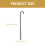 Magician Crutch Stick Decorative Party Prop 1pc 3