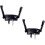 Black mini golf ball picker for open putter 2-pack 1