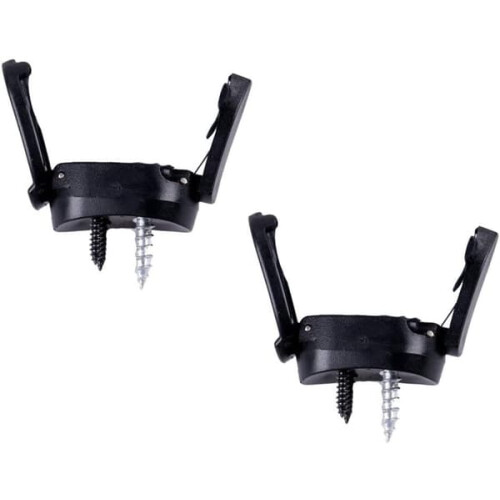 Black mini golf ball picker for open putter 2-pack