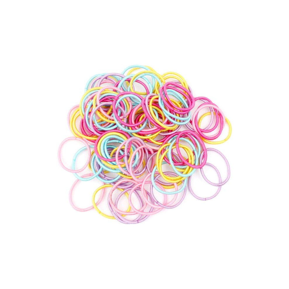 Baby Headbands Elastic Seamless Hair Ties 100 Pcs 962125920291