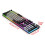 USB Wired Floating Gaming Keyboard Ergonomic 3