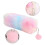 Plush octagon pencil case gradient pink purple 8