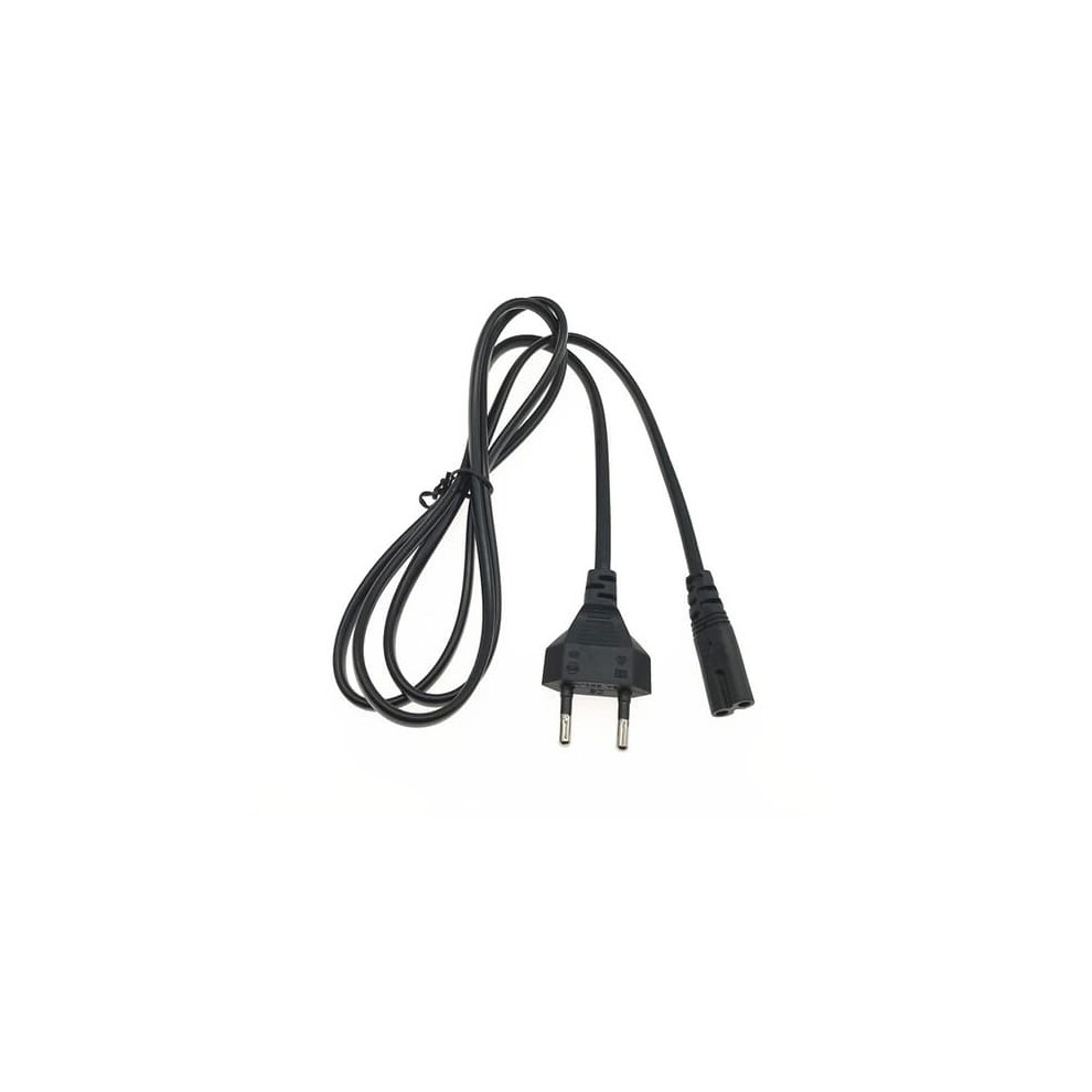 Eu Pin Power Cord C7 Figure-8 For Samsung Xbox Ps4 Laptop Black 962125920642