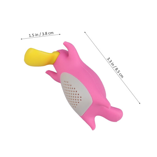 Silicone Animal-Shaped Tea Strainer Reusable 1 Piece 1
