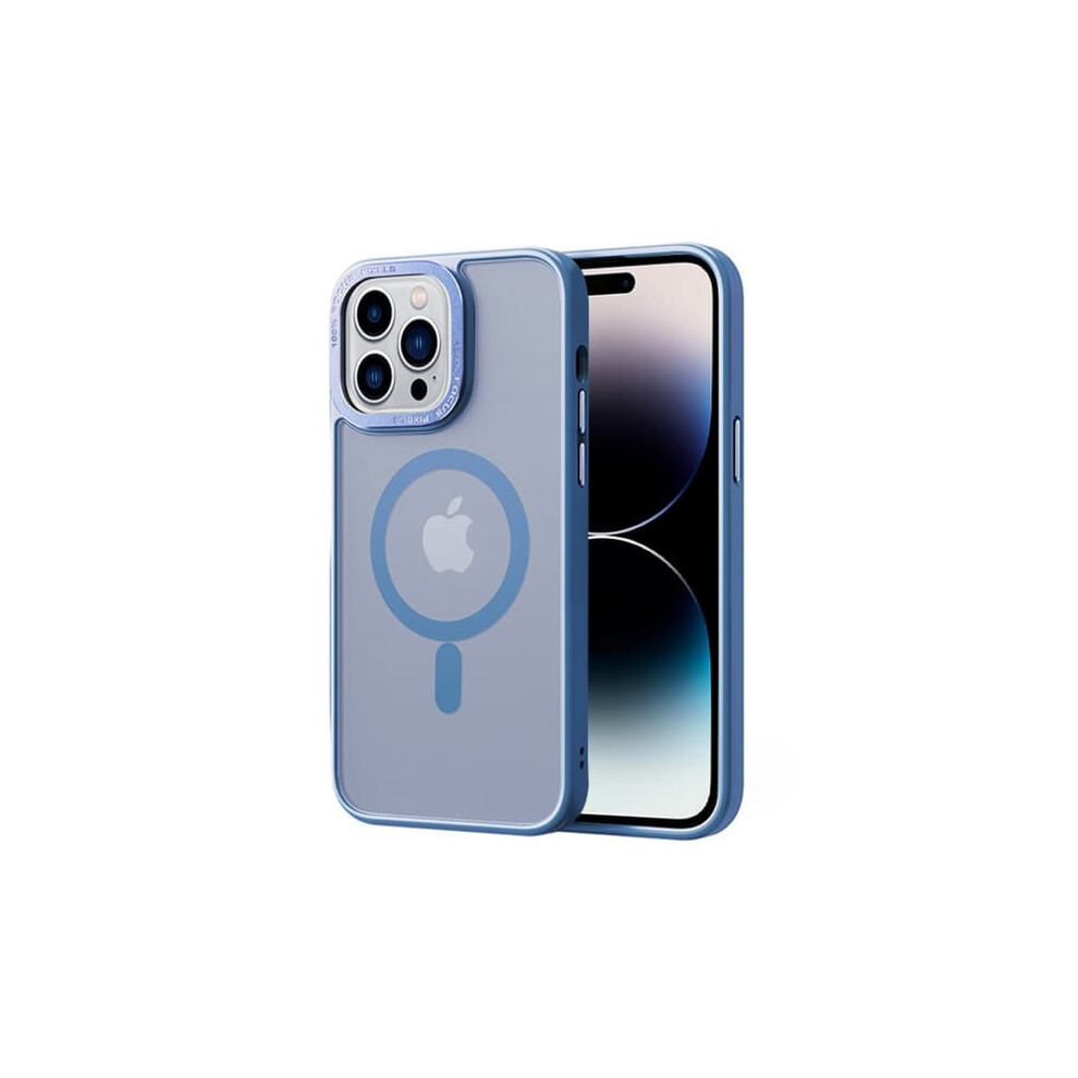 Iphone 14 Pro Max Case Magsafe Hybrid Matte Baby Blue 962125918809