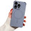 iPhone 12 Pro Max silicone case magnetic shockproof grey 1