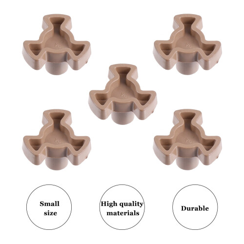 Microwave Turntable Coupler Plastic 5 pcs 1