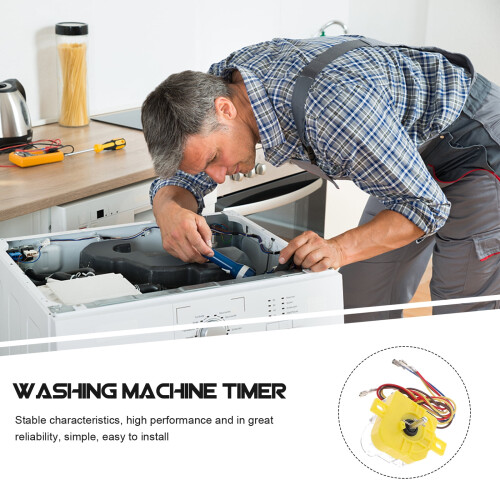Vaskemaskintimer 180 graders timerenhet Vaskemaskindeler 1