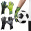 Goalkeeper Gloves Green Size 6 4