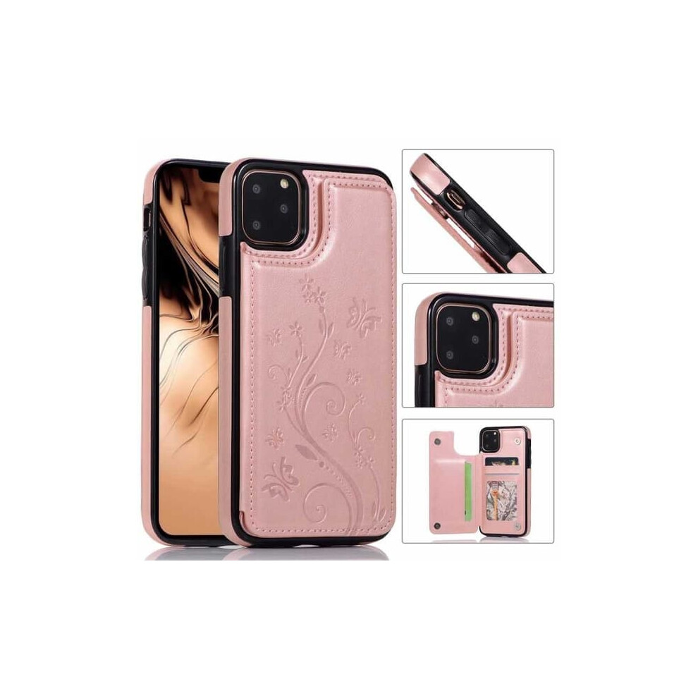 Iphone 11 Pro Max Shockproof Flip Case With Card Holder 962125918106