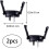 Black mini golf ball picker for open putter 2-pack 4