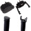 Black mini golf ball picker for open putter 2-pack 5