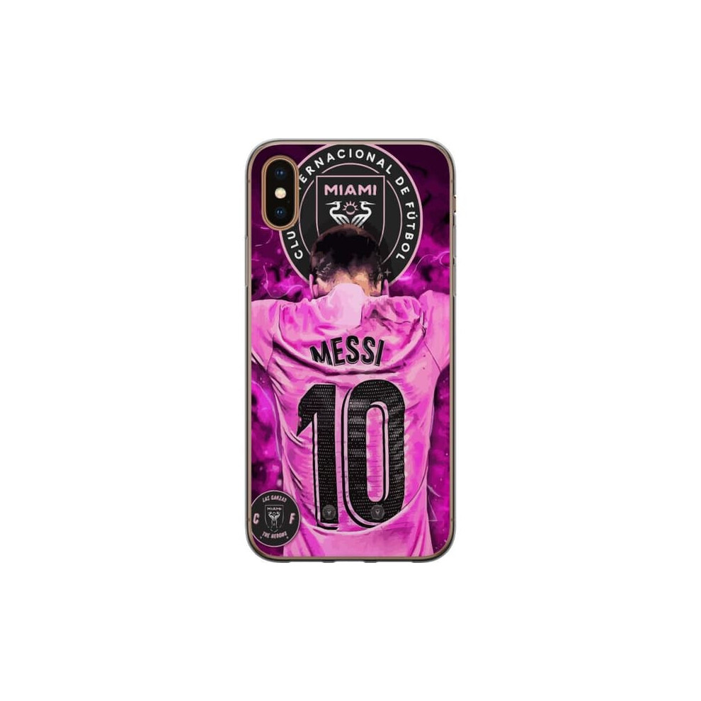 Iphone Xs Max Transparent Case Messi Design 962125916799
