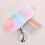 Plush Octagon Pencil Case Gradient Pink 1pc 4