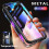 Magnetic Case with Tempered Glass for iPhone XS Max Silver 1