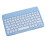 Tastatură Bluetooth portabilă, design retro compact și flexibil 2