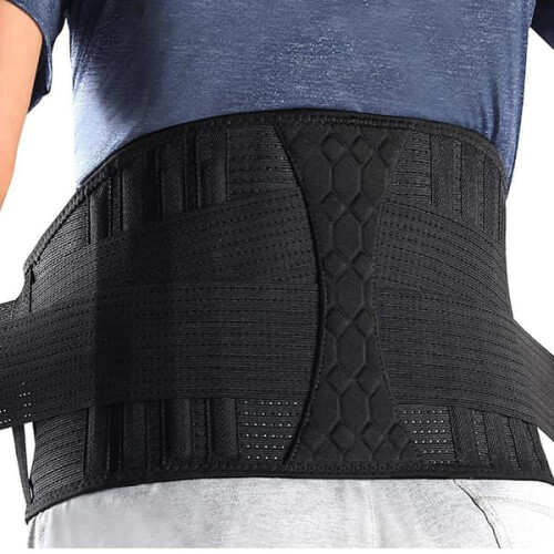 Back Support Belt for Lower Back Pain with Removable