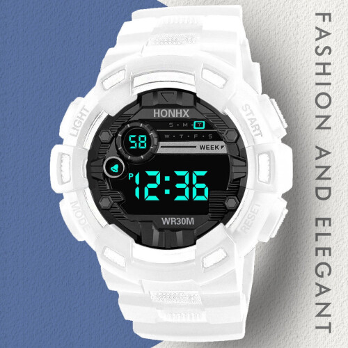 Sports Electronic Watch LCD Digital Four-Button 2