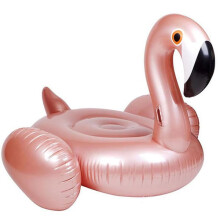 Inflatable Flamingo Pool Float Pink PVC Thickened Large
