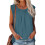 Damlinne med ärmlös rund halsringning, oversize 4