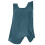 Damlinne med ärmlös rund halsringning, oversize 8